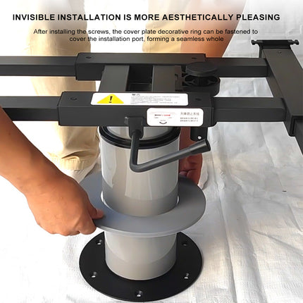 Adjustable Table Leg for Boat RV – Height Lift & 360° Swivel Pedestal Caravan