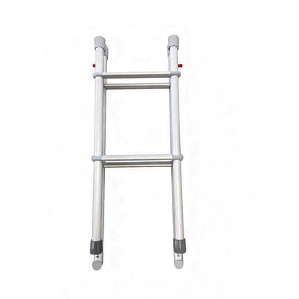 4-Step Foldable Aluminium Ladder – Lightweight & Non-Slip for Caravan RV Bunk
