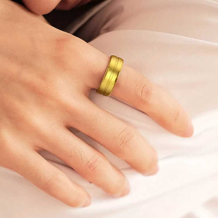 R06 Smart Ring for Men Women Heart Rate Blood Oxygen Fitness Tracker