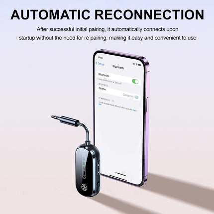 Wireless Bluetooth Transmitter for Airplane Audio Adapter Airpods Headphones