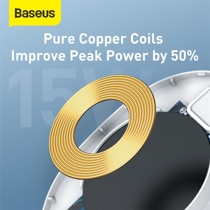 Baseus 15W Qi Wireless Charger Fast Charging for iPhone 14 13 Samsung Huawei