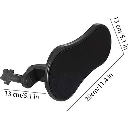 180° Rotating Mouse Wrist Pad, Leather Small Anti-Fatigue Arm Rest Support