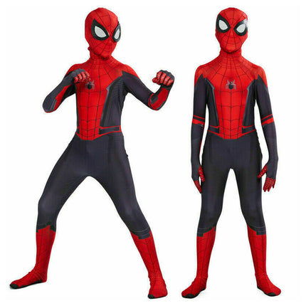 Spiderman Far From Home Zentai Cosplay Suit Halloween Costume Outfit