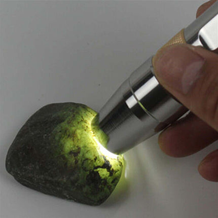 UV LED Torch Set 365 395NM Ultraviolet Light Jade Gem Inspection Lamp