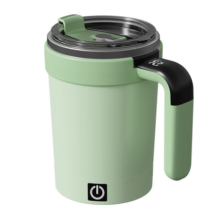 Rechargeable Automatic Stirring Cup, Magnetic Mixer Stainless Steel Coffee Mug