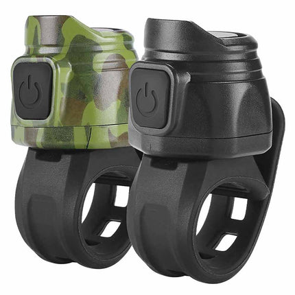 Electric Horn & Bell for Road Bike, USB Charging Warning Ring