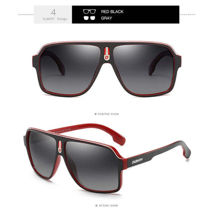 Mens Dubery Polarized Sunglasses UV400 Driving Fishing Eyewear