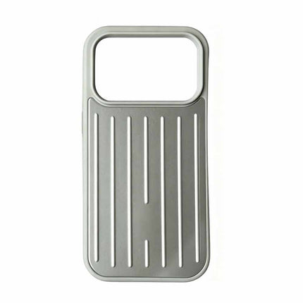 2026 New Silver Aluminum Phone Case For iPhone 15 Pro Max Cover