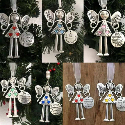 Friends Forever Angel Ornament, Christmas Angel Friend Gift Decor