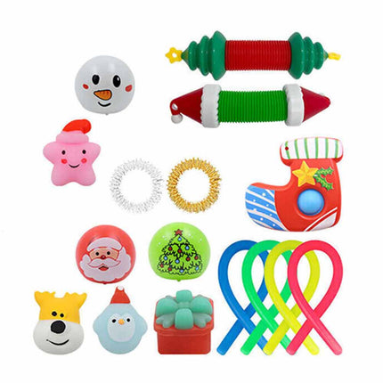 24 Days Christmas Advent Calendar Fidget Toy Countdown Gift Set