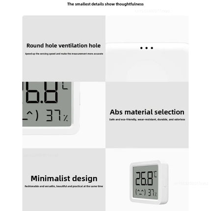 Smart Bluetooth Temperature & Humidity Monitor with Clock Sensor