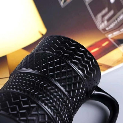 Tyre Tire Mug Large Ceramic 500ml Birthday Christmas Tea Coffee Gift