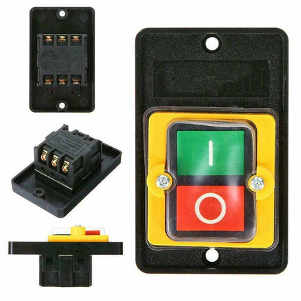 Waterproof On/Off Push Button Switch for Drill Press Grinder KA0-510A