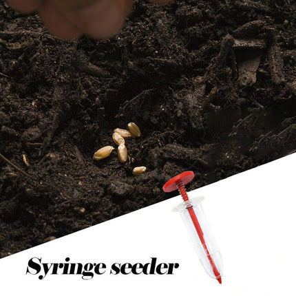4Pcs Handheld Seed Dispenser Seeder Sower Tool for Garden Plant Pots Sowing