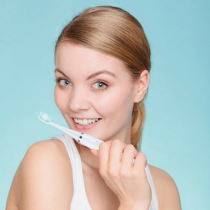 6in1 Ultrasonic Electric Toothbrush Teeth Stains Plaque Remover Cleaner