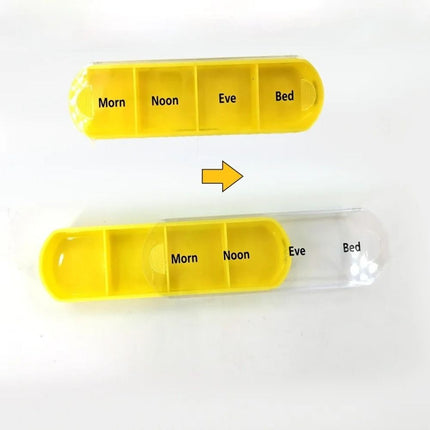 28 Grid 7 Day Weekly Pill Box Tablet Organizer Storage Case