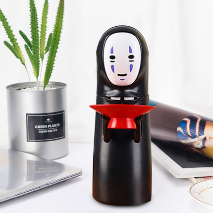 Spirited Away No Face Kaonashi Coin Bank Music Piggy Bank Figure Gift Anime