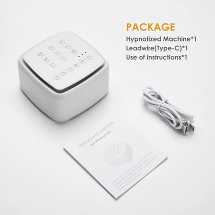 White Noise Sleep Aid Machine, 30 Natural Rain Sounds with Timer