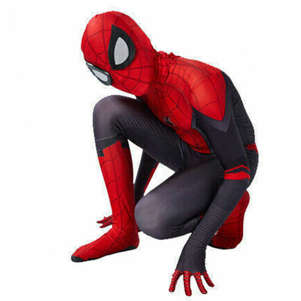 Spiderman Far From Home Zentai Cosplay Suit Halloween Costume Outfit