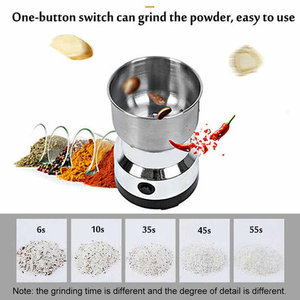 AU Plug Electric Coffee Grinder Bean Spice Nut Milling Machine Blender