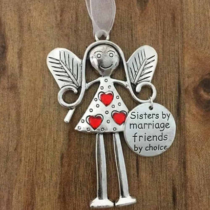 Friends Forever Angel Ornament, Christmas Angel Friend Gift Decor