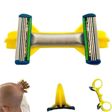 Double Head Fast Bald Hair Clipper, Manual Shaver for Men