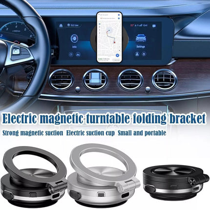Magnetic Vacuum Car Phone Mount with Strong Suction Cup Holder