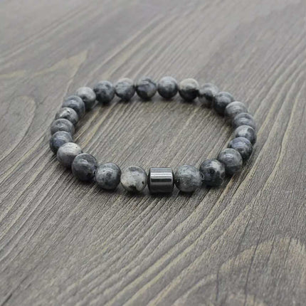 Magnetic Anti Smoke Bracelet 8MM Triple Protection Cessation Therapy Gift