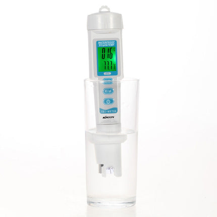 3-in-1 pH/EC/TEMP Water Quality Tester Pen Meter Acidometer AU