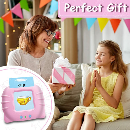 Talking Flash Cards Educational Sound Learning Words Toddler  Gift