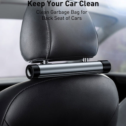 Baseus Car Trash Can Litter Bag Garbage Waste Bin Lid Organizer