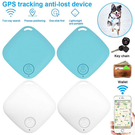 4 Pack Wireless Bluetooth GPS Tracker Anti Lost Key Wallet Pet Locator