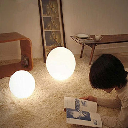 16 Color RGB LED Globe Lamp Remote Control Mood Light Night Orb 15cm