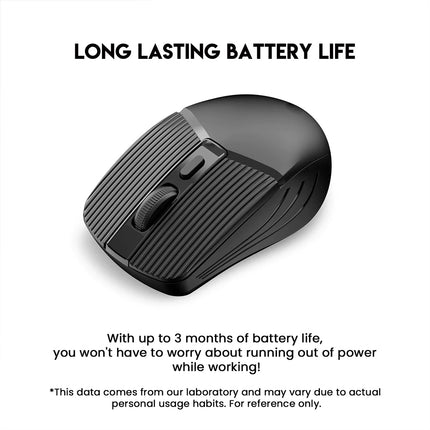 2.4Ghz Wireless Slim USB Mouse Mini Optical 3 DPI Modes PC Mac Laptop