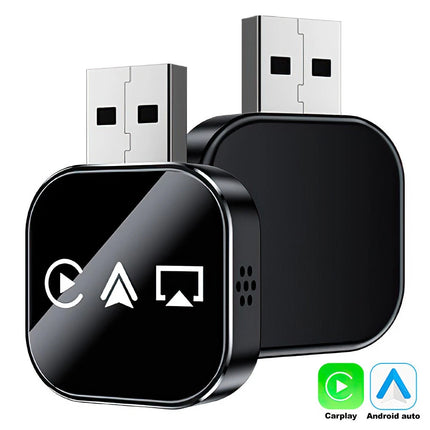 Wireless 3in1 CarPlay Android Auto Adapter USB BT5.0 for Car