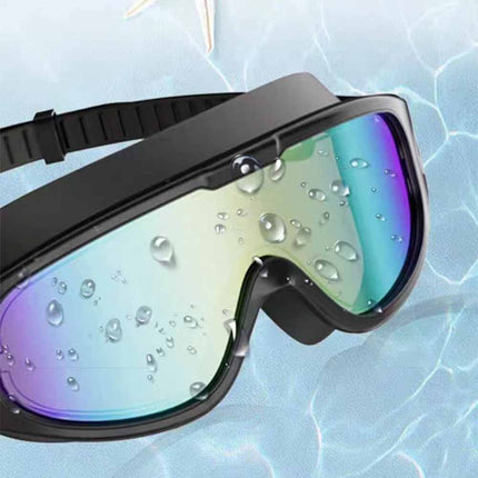 Adjustable Kids Anti-Fog Swimming Goggles for Boys Girls Black
