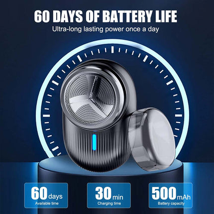 Mini USB Rechargeable Electric Shaver Portable Razor For Men Women Travel
