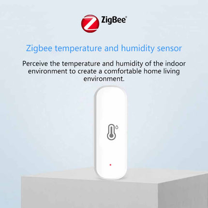 Smart Temperature Humidity Sensor Tuya WiFi Zigbee Thermometer Hygrometer