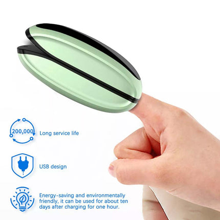 Rechargeable OLED Finger Pulse Oximeter for SpO2 & Heart Rate Monitor