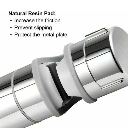 Adjustable Shower Riser Rail Holder with Hose Slider Clamp Bracket