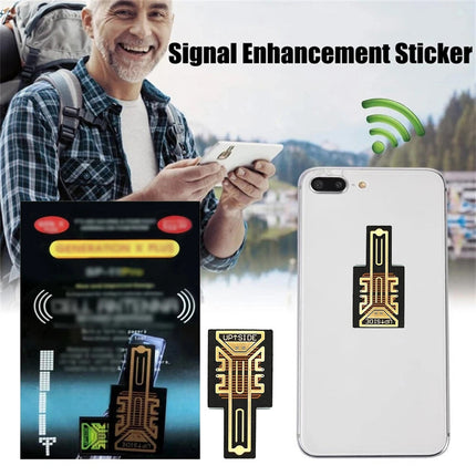 New Signal Booster Antenna Sticker for Mobile Phone Enhancement