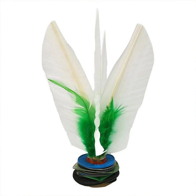 5PCS Goose Feather Jianzi Kick Shuttlecock Outdoor Foot Sport 16CM
