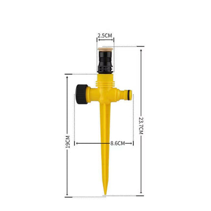 Adjustable Garden Watering Set with Spike & Mist Nozzles for Lawn