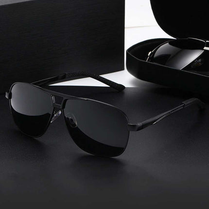Unisex UV400 Polarized Sunglasses for Fishing, Driving & Sport Pilot Style