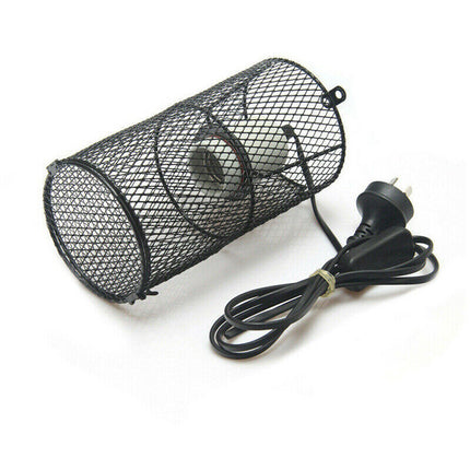 200W Ceramic Reptile Heat Lamp Bulb E27 Holder with Switch for Cage Brooder