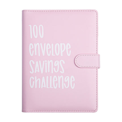 100 Envelope Cash Challenge Budget Planner A5 Money Saving Book
