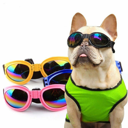 UV Protection Dog Sunglasses Small Doggles Pet Goggles Sun Glasses Eye Wear
