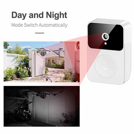 WiFi Video Doorbell Camera Wireless Smart Intercom Phone Security Door Bell