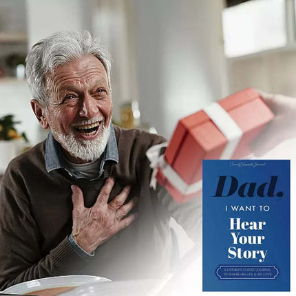 Dad Mom I Want to Hear Your Story Father's Journal Life Notebook Gift
