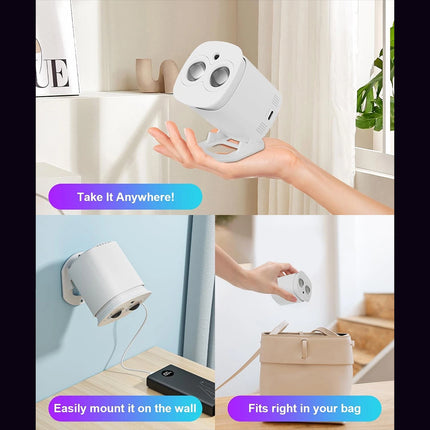 Smart Nebula Galaxy Projector Starry LED Lamp Night Light for Ceiling Wall